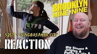 Brooklyn 99 2x15 Windbreaker City REACTION  Why are HoltGina episodes ALWAYS the best [upl. by Htebazileharas142]