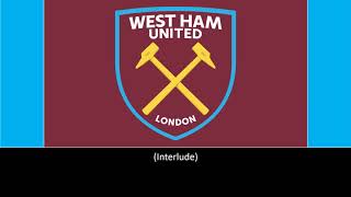 Hino do West Ham United Legendado [upl. by Latia]