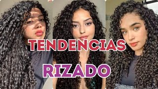 TENDENCIAS CABELLO RIZADO 2024 ✂️😱 ESTILOS PARA PELO RIZO [upl. by Ahsinaw]