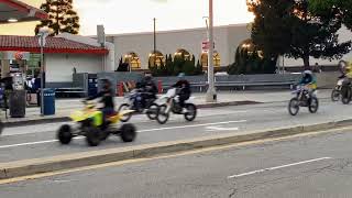 Over 1000 DirtBikes and Atvs Take over Pacific Palisades on MLK Day 2022 [upl. by Alcus810]