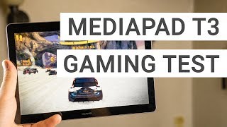 Huawei MediaPad T3 10 Gaming amp Benchmark Review [upl. by Cynthy]