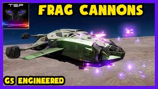 Challenger 69 Space Shotguns  7x G5 engineered frag cannons Build  Elite Dangerous [upl. by Ferna]