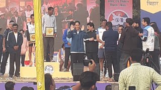 patna gandhi maidan bihar sainanehwal runfornasamuktibihar patnagandhimaidan sbi maraton [upl. by Mable255]