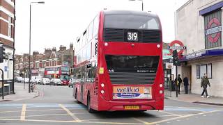 Londons Buses at Tooting Bec on 15th March 2020 [upl. by Einatsed52]