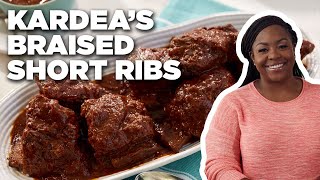 Kardea Browns Red WineBraised Beef Short Ribs  Delicious Miss Brown  Food Network [upl. by Lytle]