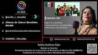 ALMA® Efemérides México 09 de septiembre de 1968 nace Lila Downs cantante compositora actriz [upl. by Genaro]