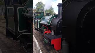 Saddle Tank Premier at the Sittingbourne and Kemsley Light Railway [upl. by Mariette]