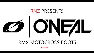 Oneal RMX MX Boots Review GEAR HOUSE EP2 [upl. by Bahner]