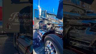 Custom kenworth w900a model kenworth kenworthw900a kw custom truckshow showtruck trucking [upl. by Anitak115]