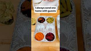 Use a foil muffin tin to send Thanksgiving guests home with leftovers Thanksgiving leftovers [upl. by Thirzi]