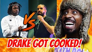 Rapper REACTS  Kendrick Lamar vs Drake Beef ROUND 1 [upl. by Yenttihw147]