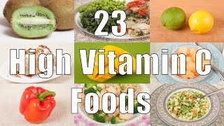 23 High Vitamin C Foods 700 Calorie Meals DiTuro Productions [upl. by Novah]