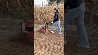 One machine for multipurpose turning the soil digging trenches weeding and fertilizing [upl. by Aiela420]