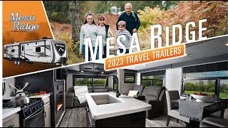 2023 Mesa Ridge Travel Trailer Product Video  Highland Ridge RV [upl. by Ehtyaf194]