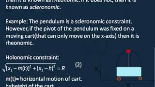 Analytical Mechanics Lesson 1 Constraints and Generalized Coordinates [upl. by Oaks76]