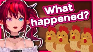 IRyS got jumpscared by a chicken【IRyS  HololiveEN】 [upl. by Ades]