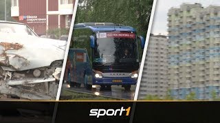 DFBAnkunft So trostlos ist es im WMQuartier Vatutinki  SPORT1 WM2018 [upl. by Havard]