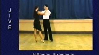 Jive dance steps 16 Fallaway throwaway [upl. by Eniamor620]