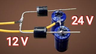 12v to 24v converter  12v to 24v converter high amp  How to make 12v to 24v converter [upl. by Binnings]