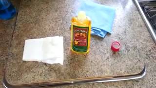 RV Maintenance  Oil Treating the Wood Cabinetry [upl. by Mialliw]