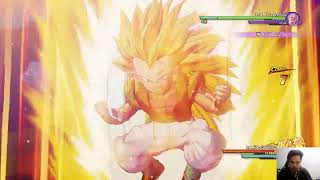 Dragon Ball Z Kakarot  Show Up Super Saiyan 3 Gotens Vs Super Buu [upl. by Heady]