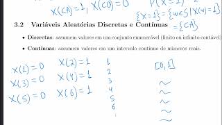 Estatística  Revisão de probabilidade  distribuições de probabilidade parte 0202 [upl. by Jonny]