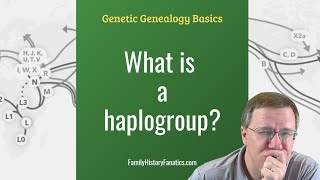 What is a Haplogroup  Genetic Genealogy Explained [upl. by Jeaz]