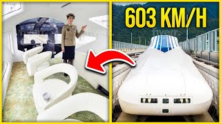 Inside The Japanese Maglev Train World’s Fastest Bullet Train [upl. by Tjaden684]