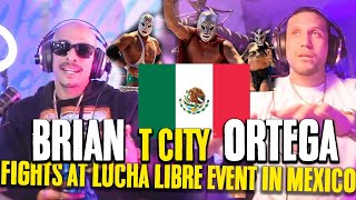 Mr Criminal On Air Live BrianquotT Cityquot Ortega talks fighting at Lucha Libre fight in Mexico [upl. by Holly-Anne]