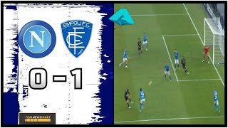 Napoli Empoli 01  Gol MOSTRUOSO al 92esimo Garcia verso lesonero  Serie A 20232024 [upl. by Row]