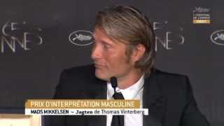 Mads Mikkelsen French Award Winners Press Conference [upl. by Marl]