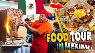 Ich esse ALLES in MEXIKO 🇲🇽  TACO FOOD TOUR [upl. by Dnomde]