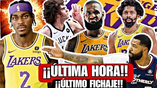 😱 ¡¡¡NOTICIÓN BRUTAL 🚨 ¡¡¡LAKERS ANUNCIA LO MAS ESPERADO 💥🔥 OBLIGADOS A FICHARLES I NBA [upl. by Ellinnet]