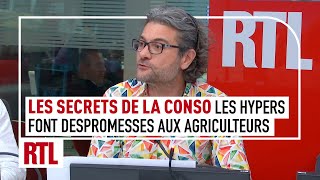 Olivier Dauvers  Promesses des hypers aux agriculteurs déclaration damour ou coup de com [upl. by Zere]