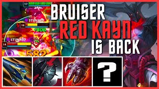 𝙉𝙀𝙒 BEST RED KAYN BUILD  RUNES [upl. by Nalloh867]