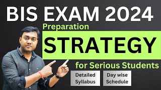 Bis Exam 2024 Preparation strategy with detailed syllabus and day wise schedule  Nishant eAcademy [upl. by Lorollas]