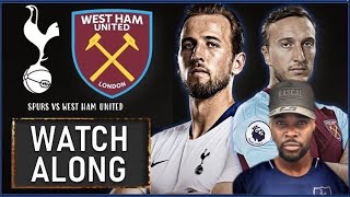 TOTTENHAM 3 VS WEST HAM 3 EXPRESSIONS LIVE 🤬🤬🤬 [upl. by Gertie]