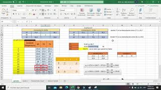 Interpolación doble en Excel resumen y archivo anexo en MEGA inovaprim [upl. by Batchelor]