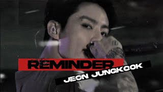 Reminder  The Weeknd Rock version JUNGKOOK ROCKSTAR FMV COLLAB [upl. by Udele]