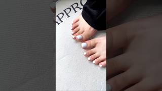 Unleash Your Christmas Glam Get Perfectly Fitted Metallic Gold Mirror Toenails [upl. by Bywaters]