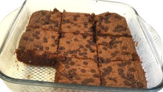 RECETTE DE BROWNIE AU CHOCOLAT FACILE [upl. by Aneert564]