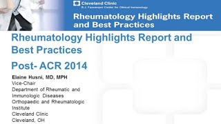 Expert Recommendations from ACR on Psoriatic Arthritis Ankylosing Spondylitis Lupus Vasculitis [upl. by Ydnat]