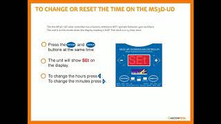 NoP  how to set time on MS3D UD [upl. by Naujahs]