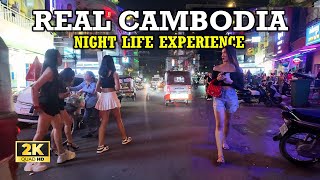 NIGHTLIFE How is Phnom Penh Cambodia now  EXTREME WALK  2K Walk Tour [upl. by Modesty]