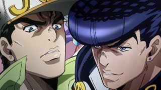 JoJos Bizarre Adventure Diamond is Unbreakable Anime Episode 1 ジョジョの奇妙な冒険 ダイヤモンドは砕けない Review [upl. by Toback]