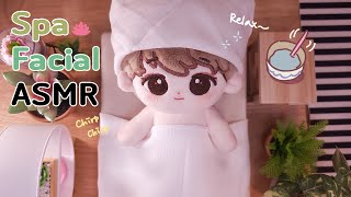 No Talking Spa Facial Massage Skincare ASMR  Layered Sounds [upl. by Ebanreb]