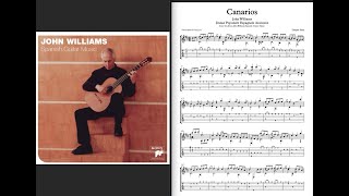 Canarios Gaspar Sanz  John Williams Transcription [upl. by Ylahtan]