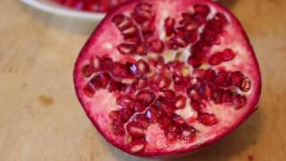 Secret Pomegranate Seeding Trick How to Seed a Pomegranate with NO mess [upl. by Ressler]