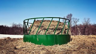 Round Bale Feeder Assembly [upl. by Chaunce]