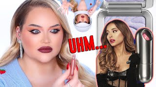 Ariana Grande dont hate me REM Beauty Review  NikkieTutorials [upl. by Branch104]